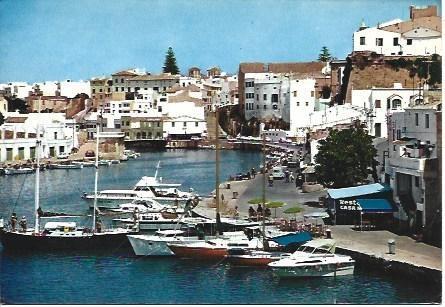POSTAL L03157: Vista parcial de Ciudadela, Menorca