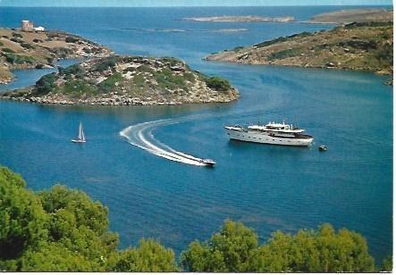 POSTAL L03161: Puerto de Addaya en Menorca