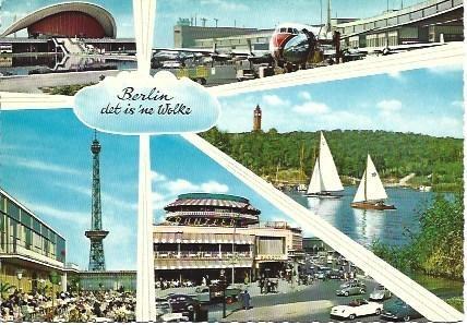 POSTAL L03113: Vistas de Berlin