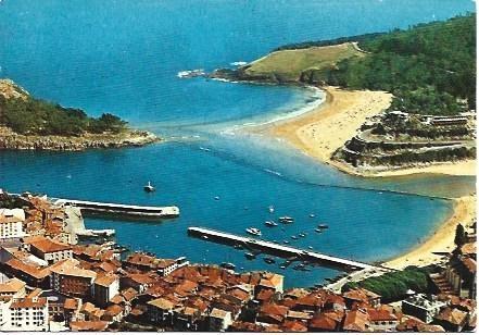 POSTAL L03124: Puerto y playa de Lequeitio