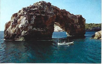 POSTAL L03128: Cala Santanyi en Mallorca