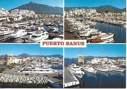 POSTAL L03133: Aspectos de Puerto Banus en Marbella