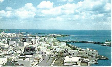 POSTAL L03138: Vista del Arrecife de Lanzarote