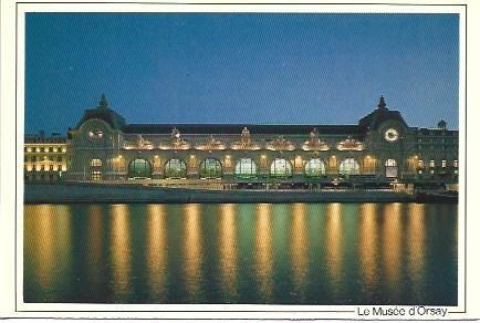 POSTAL L03357: Museo de Orsay en Paris