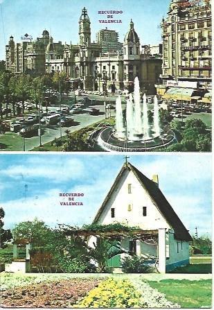 POSTAL L03212: Recuerdo de Valencia