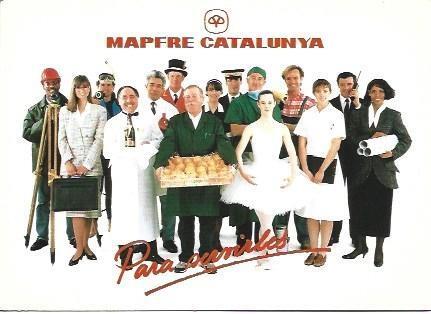 POSTAL PUBLICITARIA L03178: Mapfre Catalunya