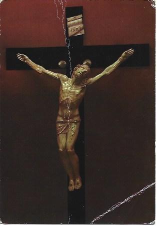 POSTAL L03196: Cristo de marfil, por Alonso Cano
