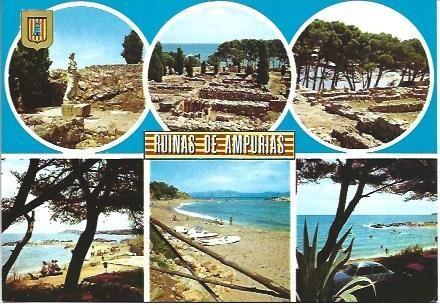POSTAL L03518: Ruinas de Empuries