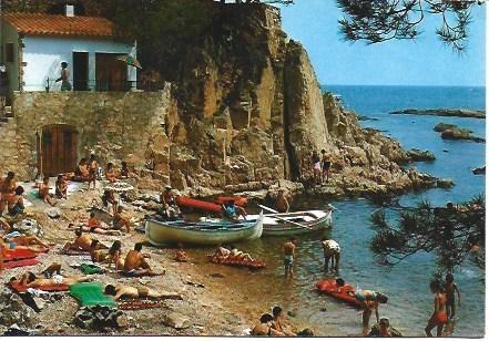 POSTAL L03522: Cala de Aigua Xalida en la Costa Brava