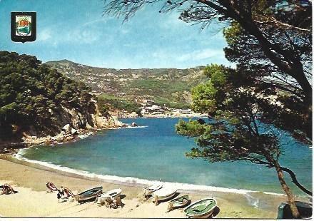 POSTAL L03533: Playa de Aiguablava, Girona