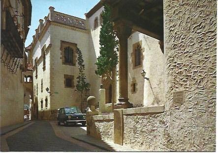 POSTAL L03487: Calle Fonollar de Sitges