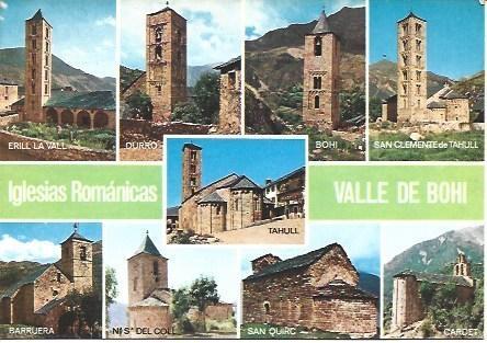 POSTAL L03503: Vall de Boi. Iglesias romanicas