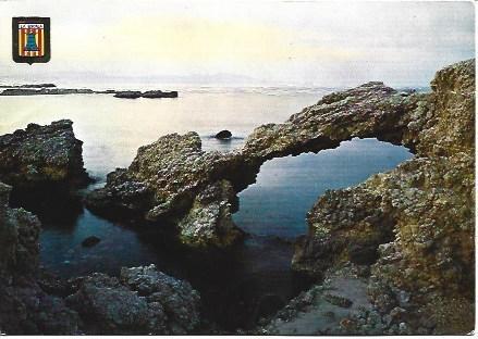 POSTAL L03545: L'Escala. Atardecer