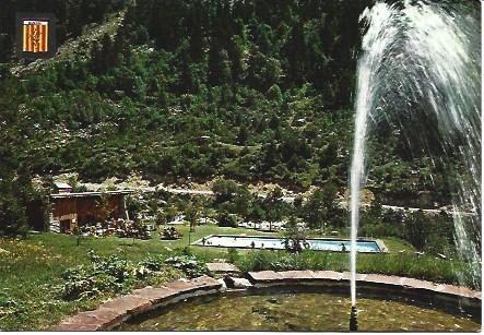 POSTAL L03578: Balneario y piscina de Caldes de Boi