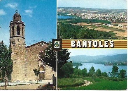 POSTAL L03605: Vistas de Banyoles