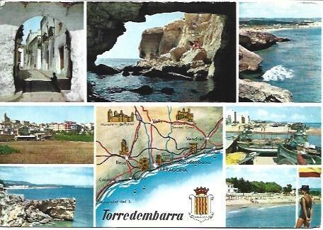 POSTAL L03485: Camping La Pineda en Torredembarra