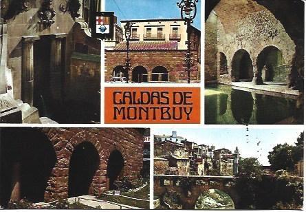 POSTAL L03549: Vistas de Caldes de Montbui