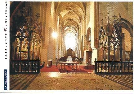 POSTAL L03554: Tumbas Reales del Monasterio de Santes Creus