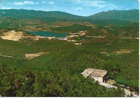 POSTAL L03556: Vista panoramica del Santuario de la Salut de Terrades. Girona