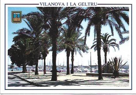 POSTAL L03484: Puerto de Vilanova i la Geltru, Barcelona