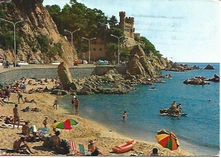 POSTAL L03393: Lloret de Mar. Playa