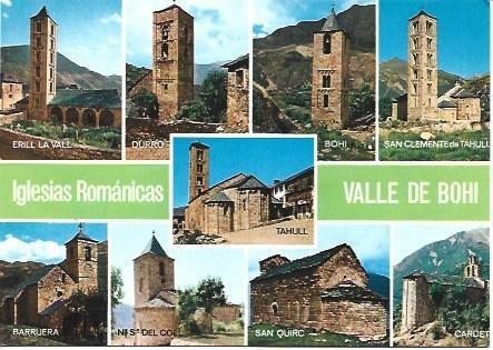 POSTAL L03409: Iglesias romanicas del Valle de Boi