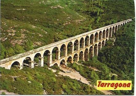POSTAL L03410: Tarragona, acueducto romano