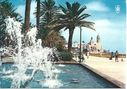 POSTAL L03411: Sitges. Paseo Maritimo