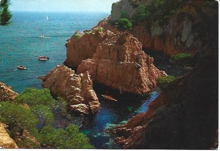 POSTAL L03416: Detalle de la Costa Brava