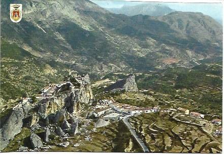 POSTAL L03391: Vista aerea de Castell de Guadalet, Alicante