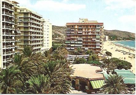 POSTAL L03389: Playa de San Antonio en Cullera, Valencia