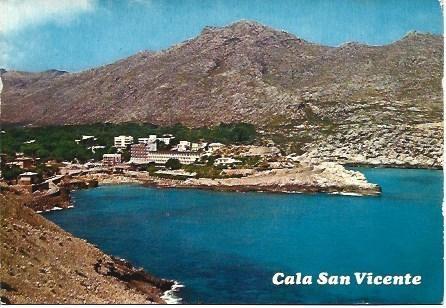 POSTAL L03367: Cala San Vicente en Pollensa, Mallorca