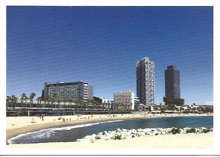 POSTAL PUBLICITARIA  L03456: Puerto Olimpico de Barcelona. Aliga Serveis Inmobiliaris