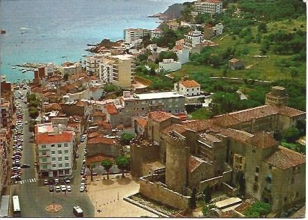 POSTAL L03460: Vista panoramica de Sant Feliu de Guixols