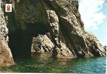 POSTAL L03428: La Foradada del Castell de Palamos