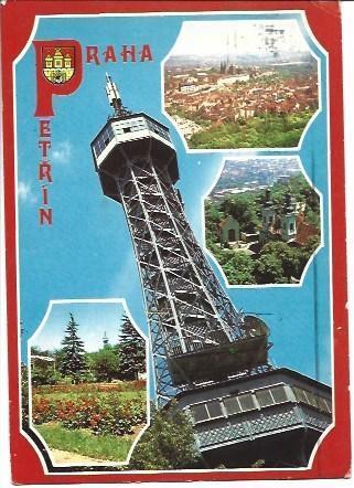 POSTAL L02777: Vistas varias de Praga