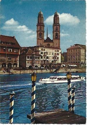 POSTAL L02791: Vista de Zurich, Suiza