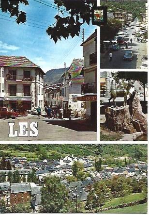 POSTAL L02796: Vistas de Les, Lleida