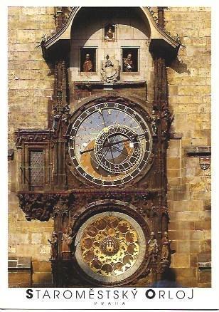 POSTAL L02754: Staromestskyorloj en Praga