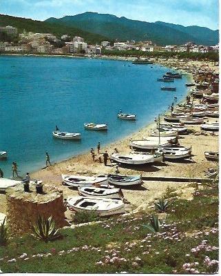 POSTAL L02834: Vista panoramica aerea de Sant Feliu de Guixols