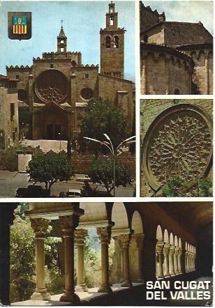 POSTAL L02805: Vistas de Sant Cugat del Valles, Barcelona
