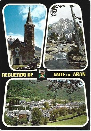 POSTAL L02806: Recuerdo del Vall d'Aran