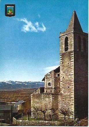 POSTAL L02818: Iglesia parroquial de Llivia