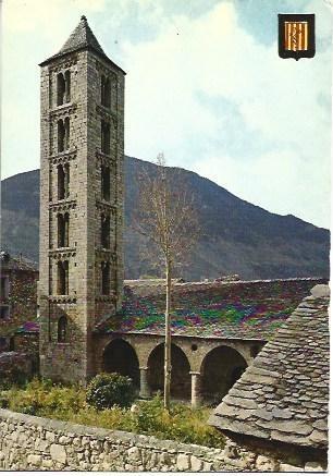 POSTAL L02739: Iglesia de Santa Eulalia en Boi, Lleida