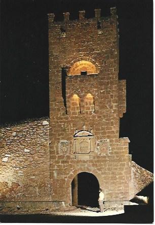 POSTAL L02650: Torre del Homenaje en el Monasterio de Piedra. Zaragoza