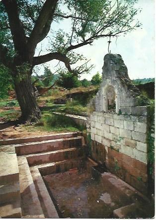 POSTAL L02654: Fuente de la ermita de San Cosme y San Damian en Sarreal
