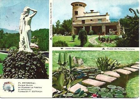 POSTAL L02666: Parque Museo de Muebles La Fabrica en Bellaterra
