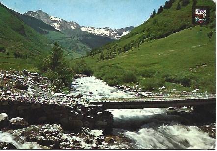 POSTAL L02672: Rio Negre en el Vall d'Aran