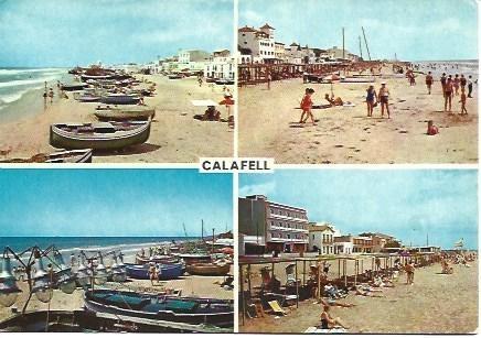 POSTAL L02675: Vistas de Calafell, Tarragona