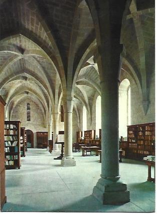 POSTAL L02630: Biblioteca del Monasterio de Poblet